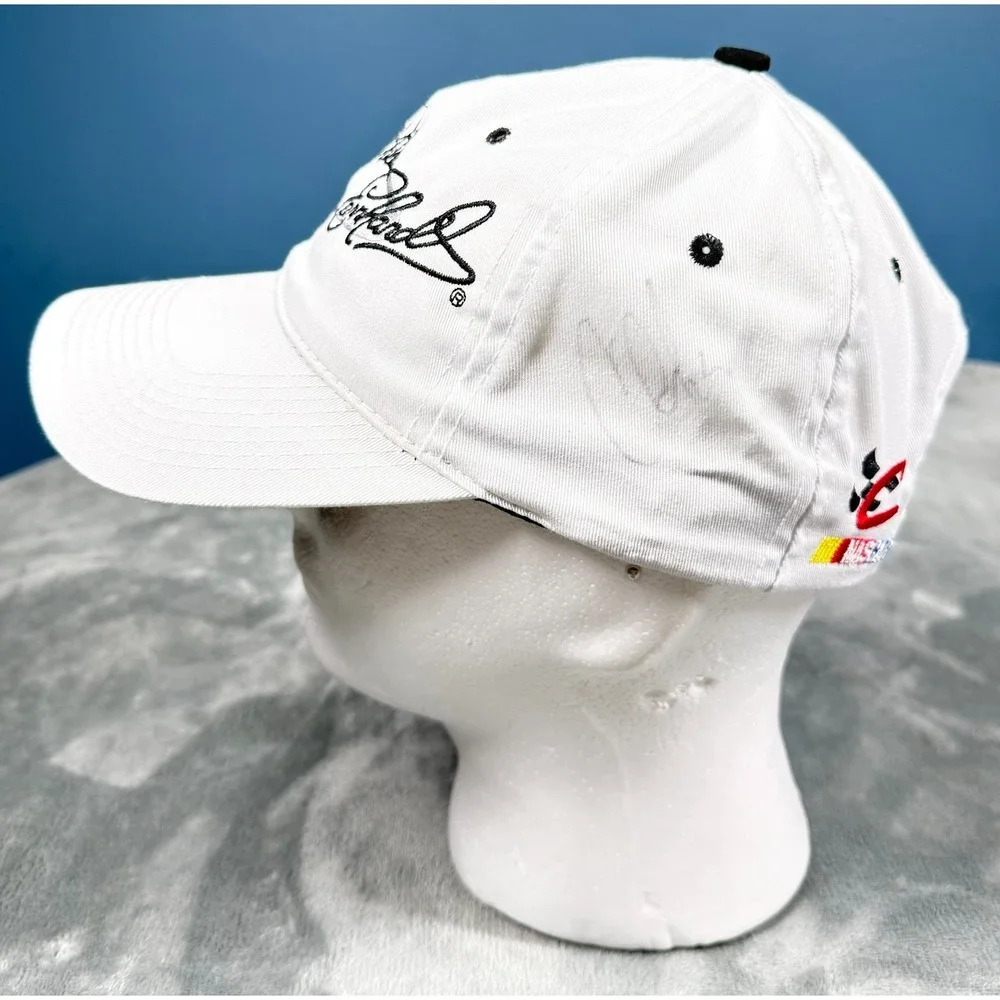 Dale Earnhardt 3 Hat Mens One Size White Signature NASCAR Chase Authentics